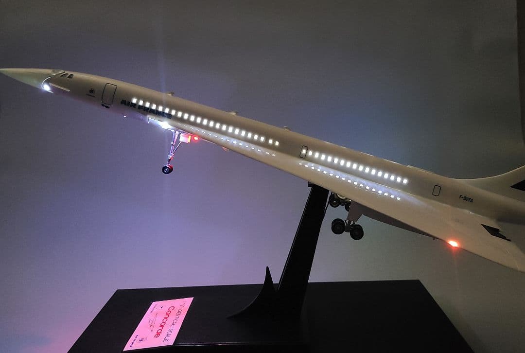 CONCORDE AIR FRANCE 1/100 LED仕様完成品