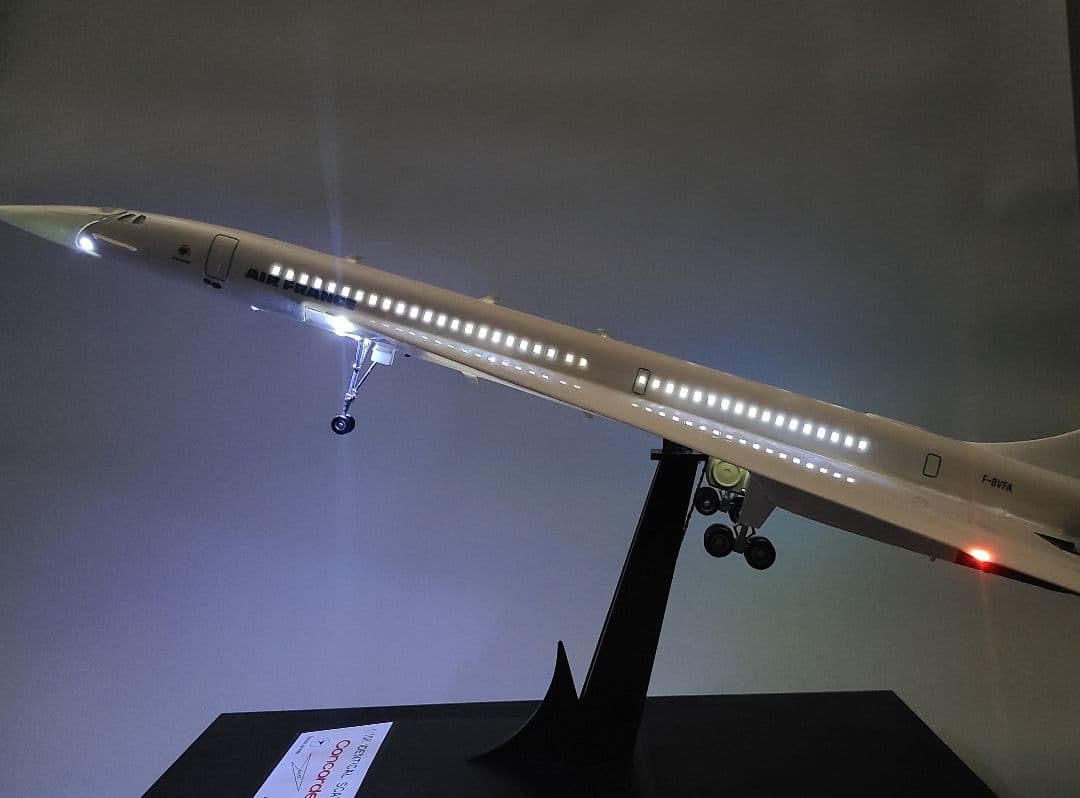 CONCORDE AIR FRANCE 1/100 LED仕様完成品