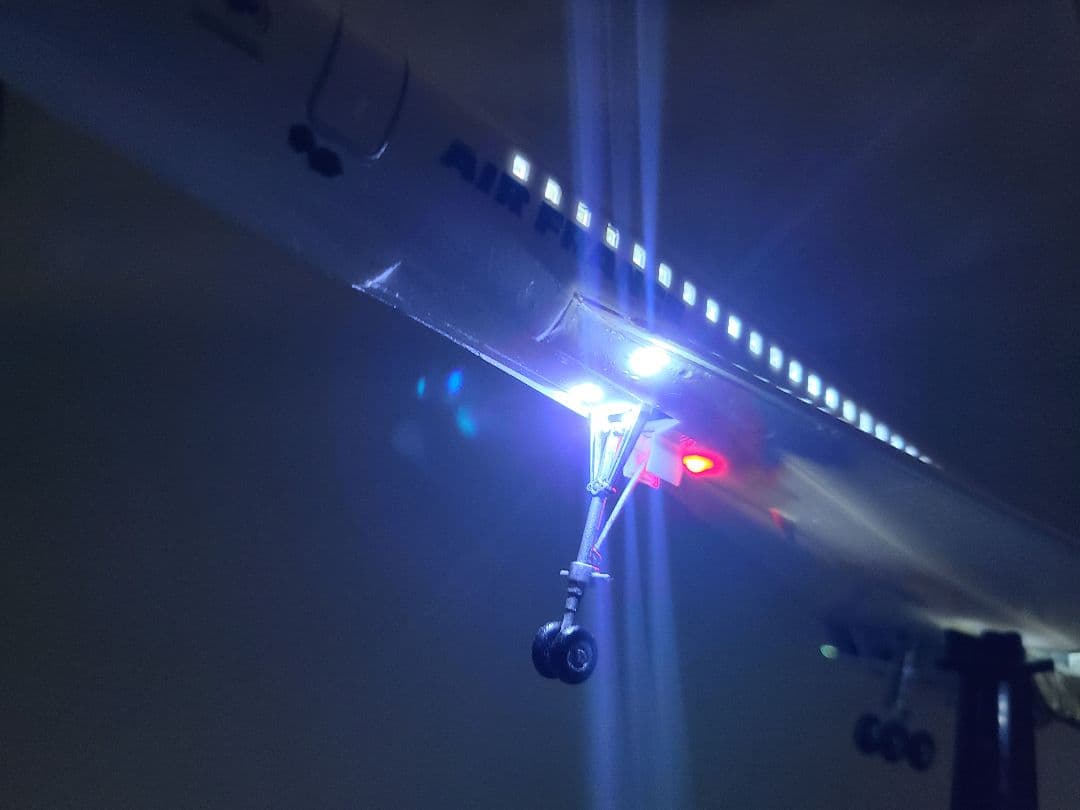 CONCORDE AIR FRANCE 1/100 LED仕様完成品