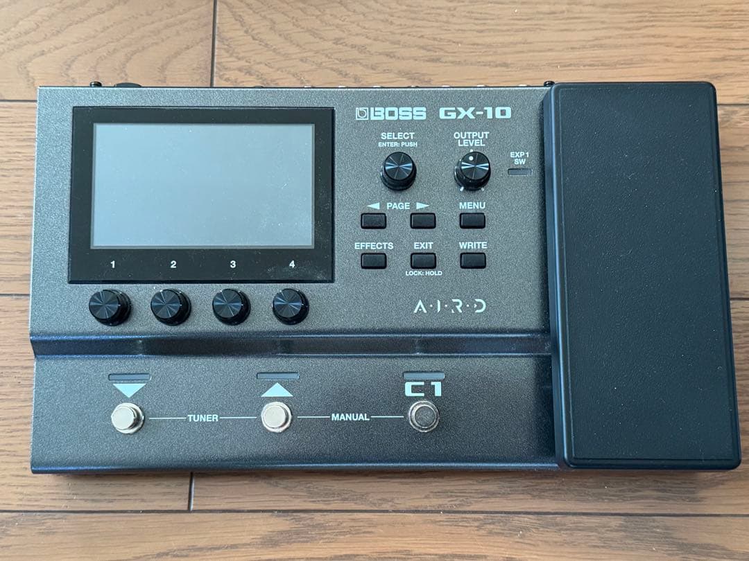 ★新品同様★BOSS GX-10 ギターエフェクター・専用バッグ・おまけ付