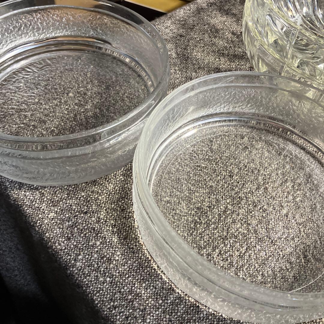 昭和レトロ　ガラス製　ガラス食器セット　ボウル　皿　鉢　小皿　まとめ売り
