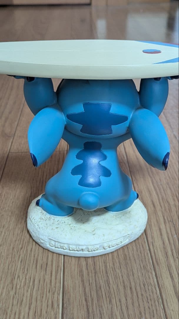 レア★リロ＆スティッチ Lilo & Stitch オハナ 花台 スマホスタンド