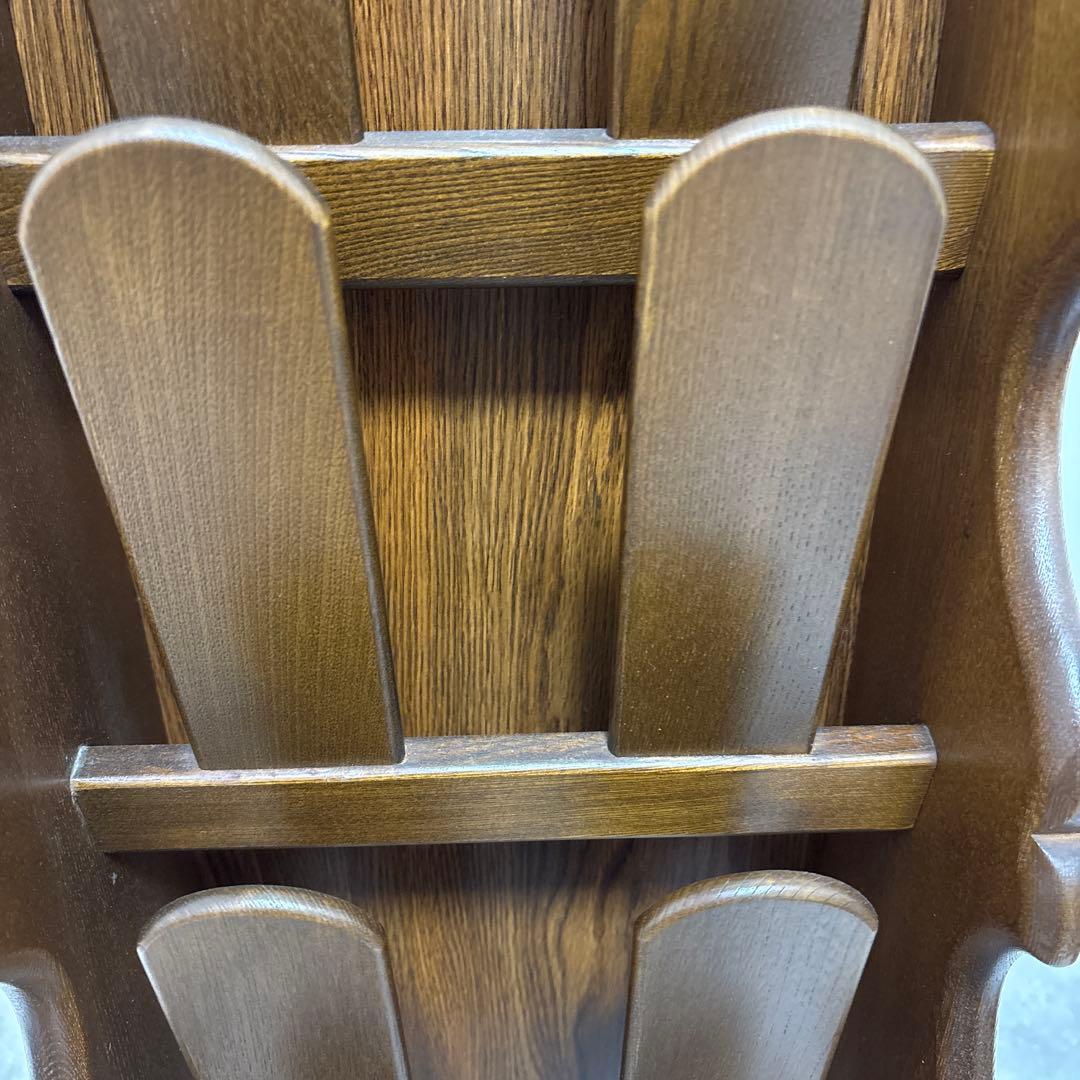 karimoku スリッパラック 木製 ブラウン