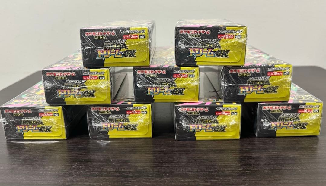 LEEシュリンク付きポケモンカードハイクラスパックMEGAドリーム9BOX