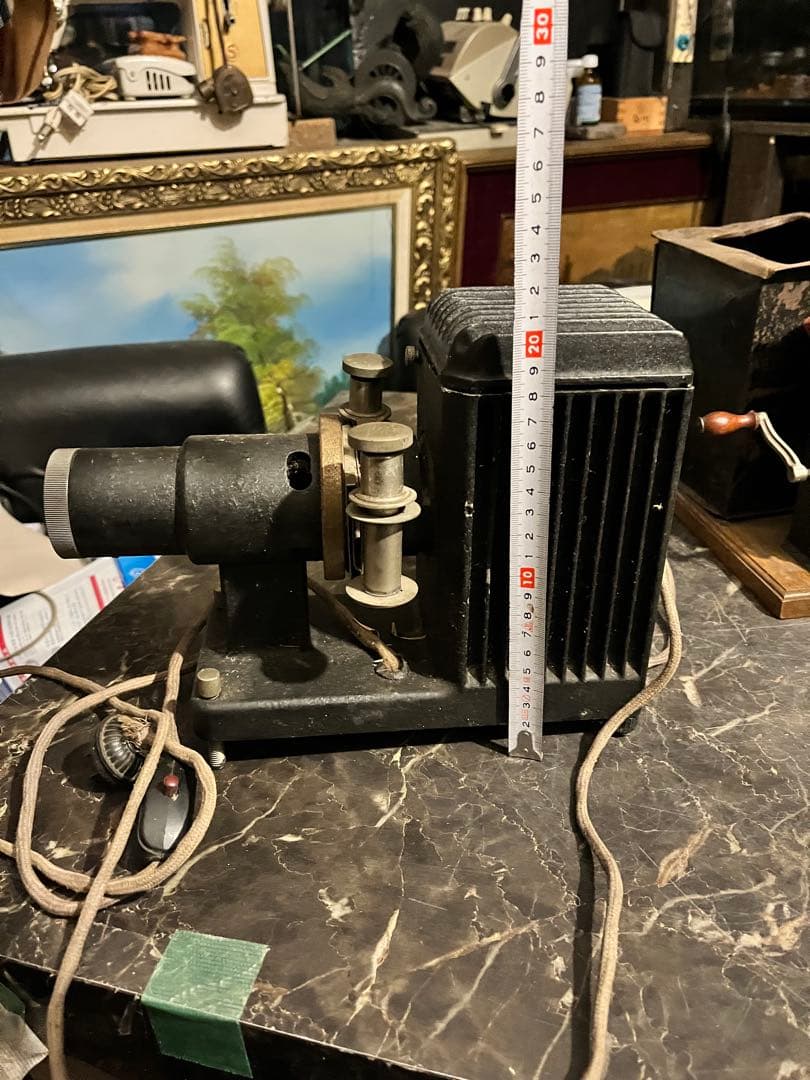 レトロ幻灯機、幻灯機、フィルム幻灯機、ニッコウ幻灯機、日本工芸