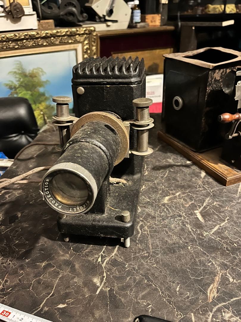 レトロ幻灯機、幻灯機、フィルム幻灯機、ニッコウ幻灯機、日本工芸