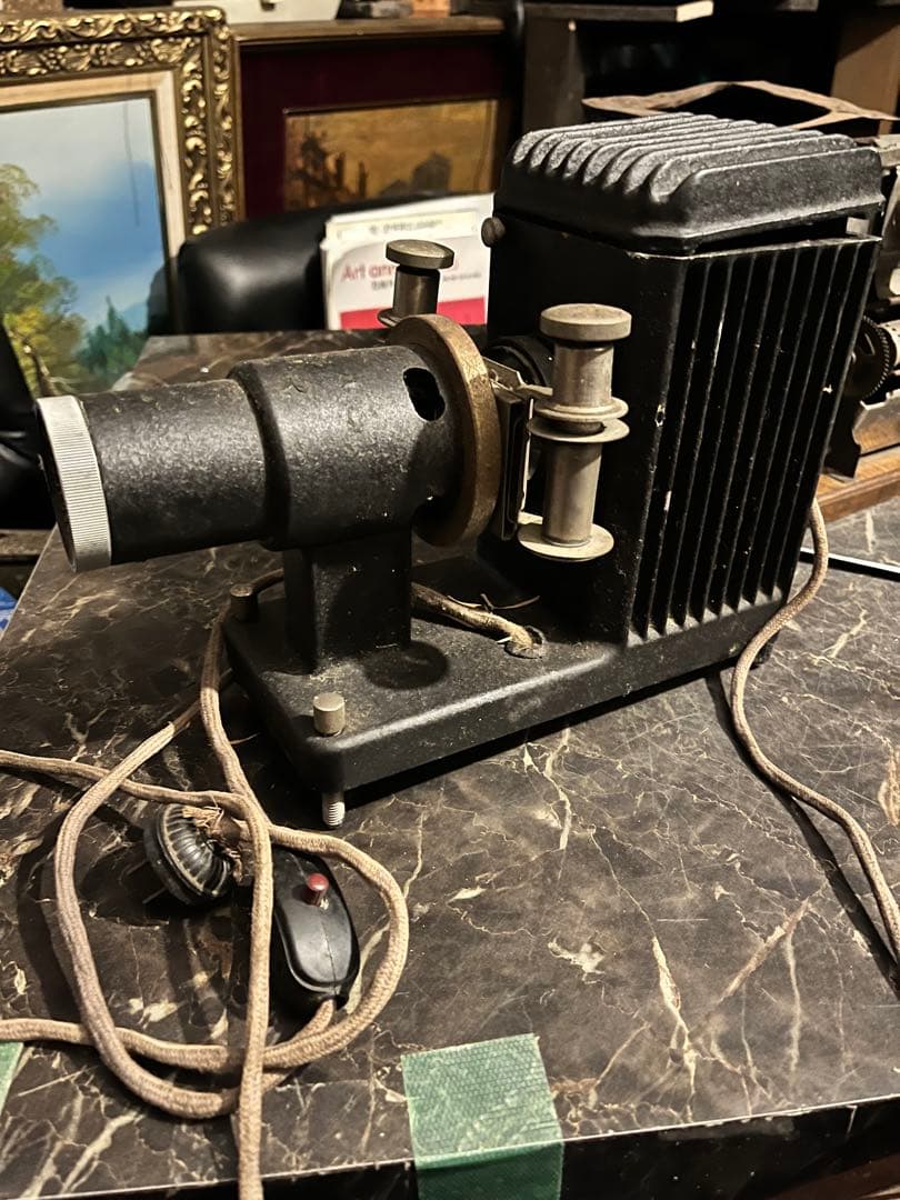 レトロ幻灯機、幻灯機、フィルム幻灯機、ニッコウ幻灯機、日本工芸