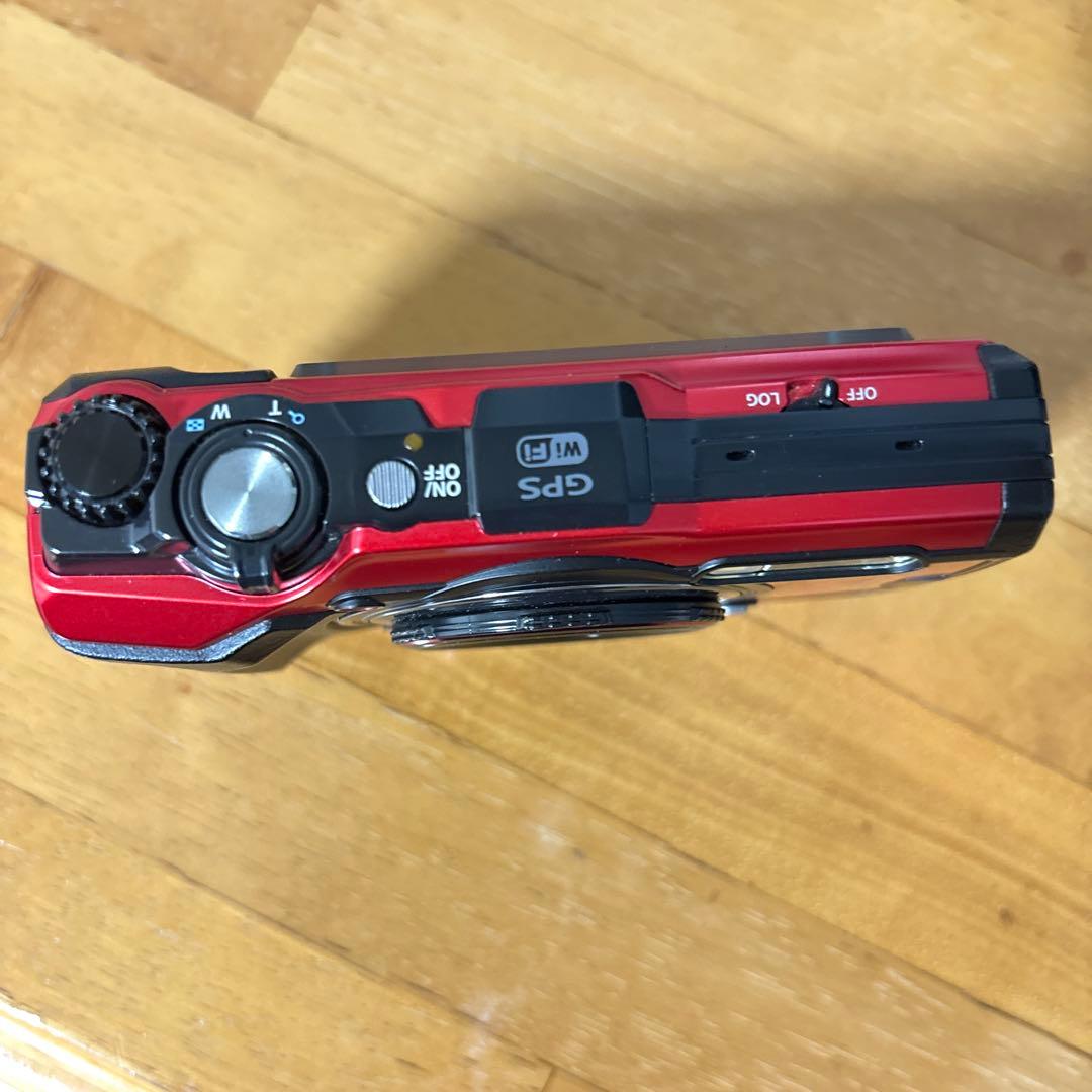 OLYMPUS Tough レッド デジタルカメラ