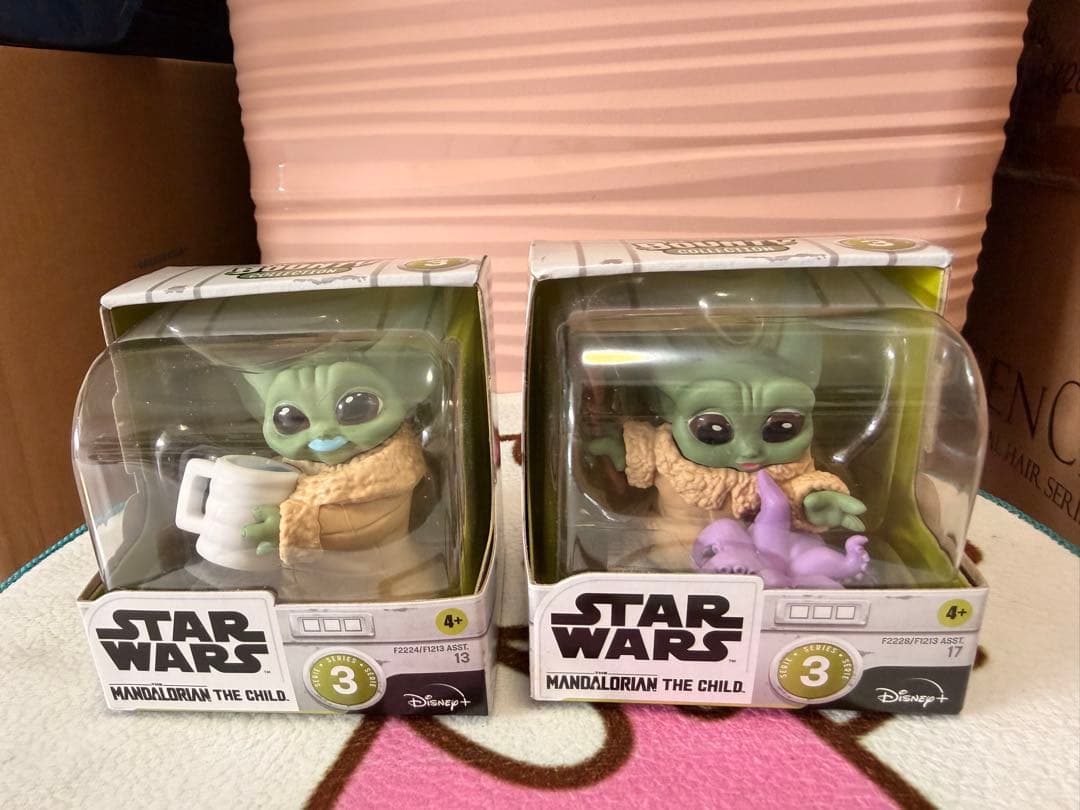 STAR WARS グローグ 2体セット フィギュア 箱付 海外購入品