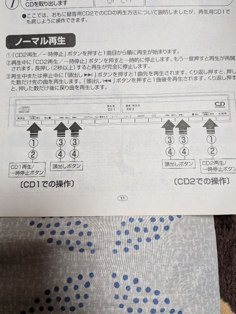 ●W CDレコーダーマルチプレイヤー●最終値下げ！おまけ付き