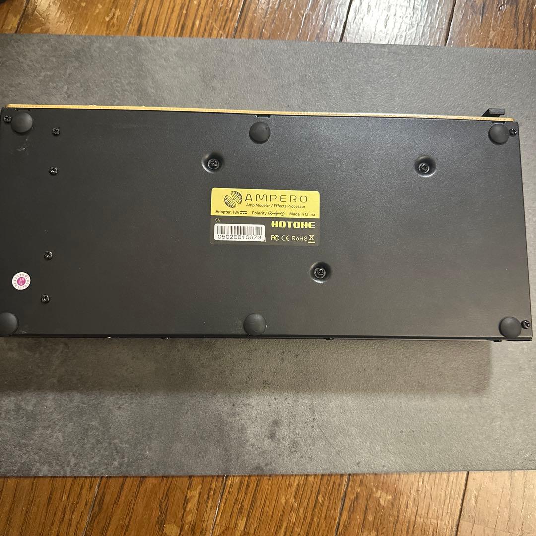 HOTONE AMPERO マルチエフェクター　アンプシュミレーター　ケース付き