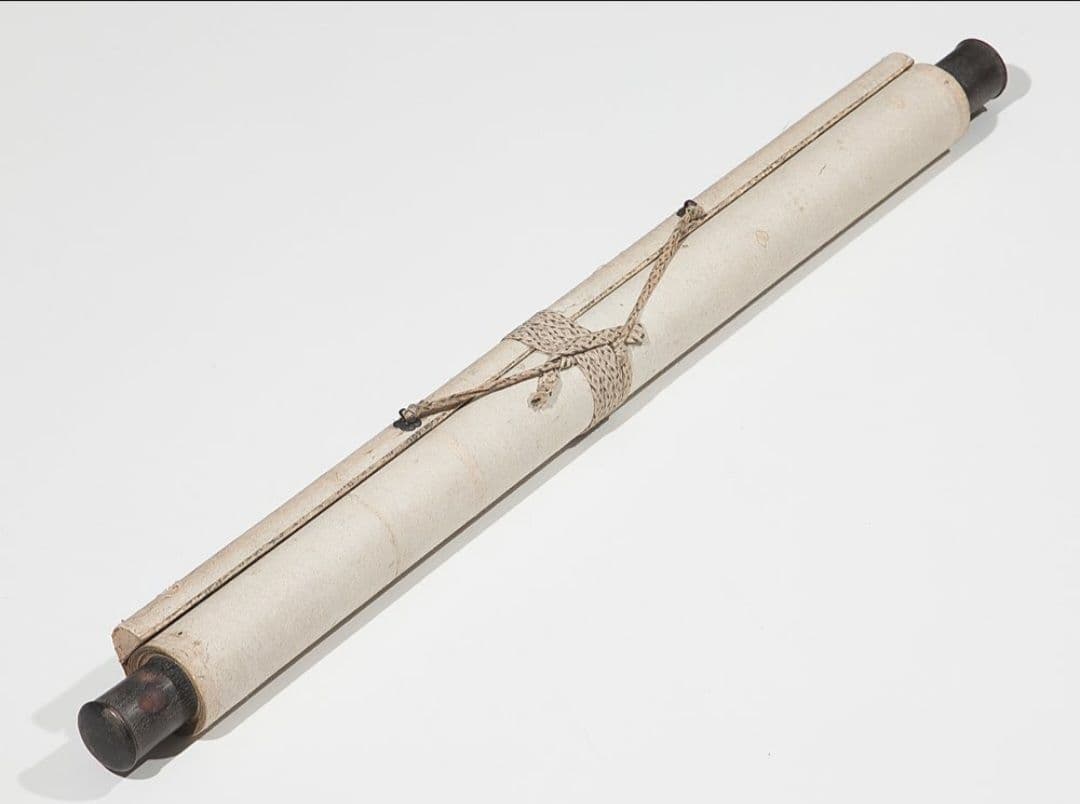 「関羽と周倉」三国志 肉筆 紙本彩色 時代物 骨董品 掛軸 厄除け