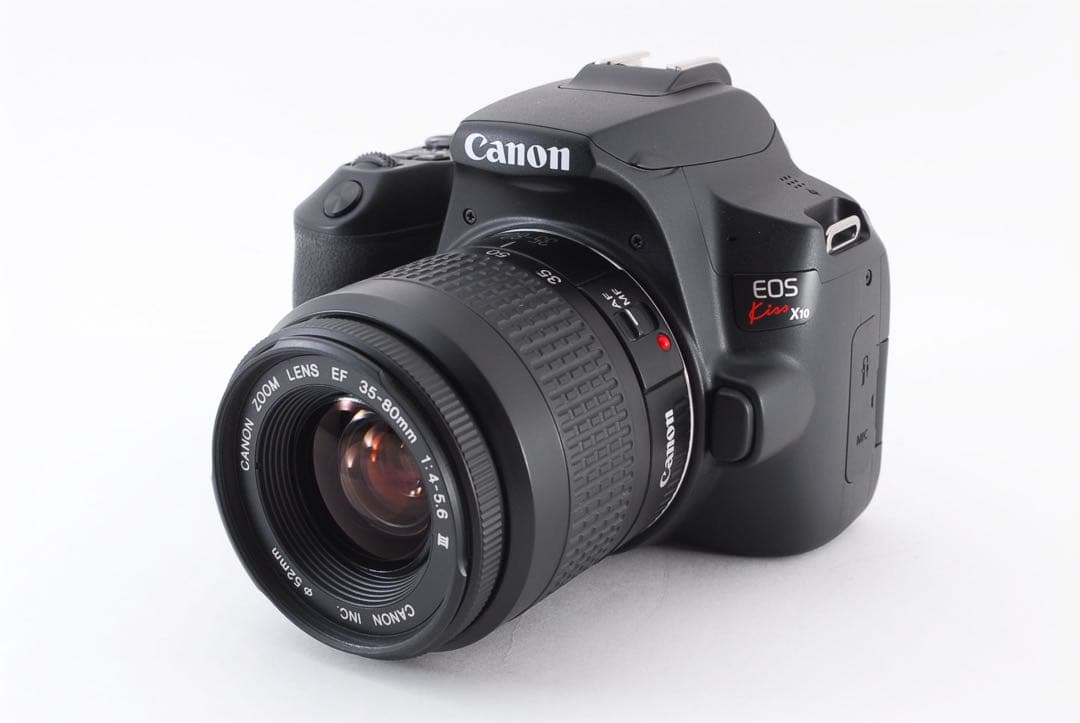 デジタル一眼レフカメラ キャノン canon kiss x10標準レンズセット
