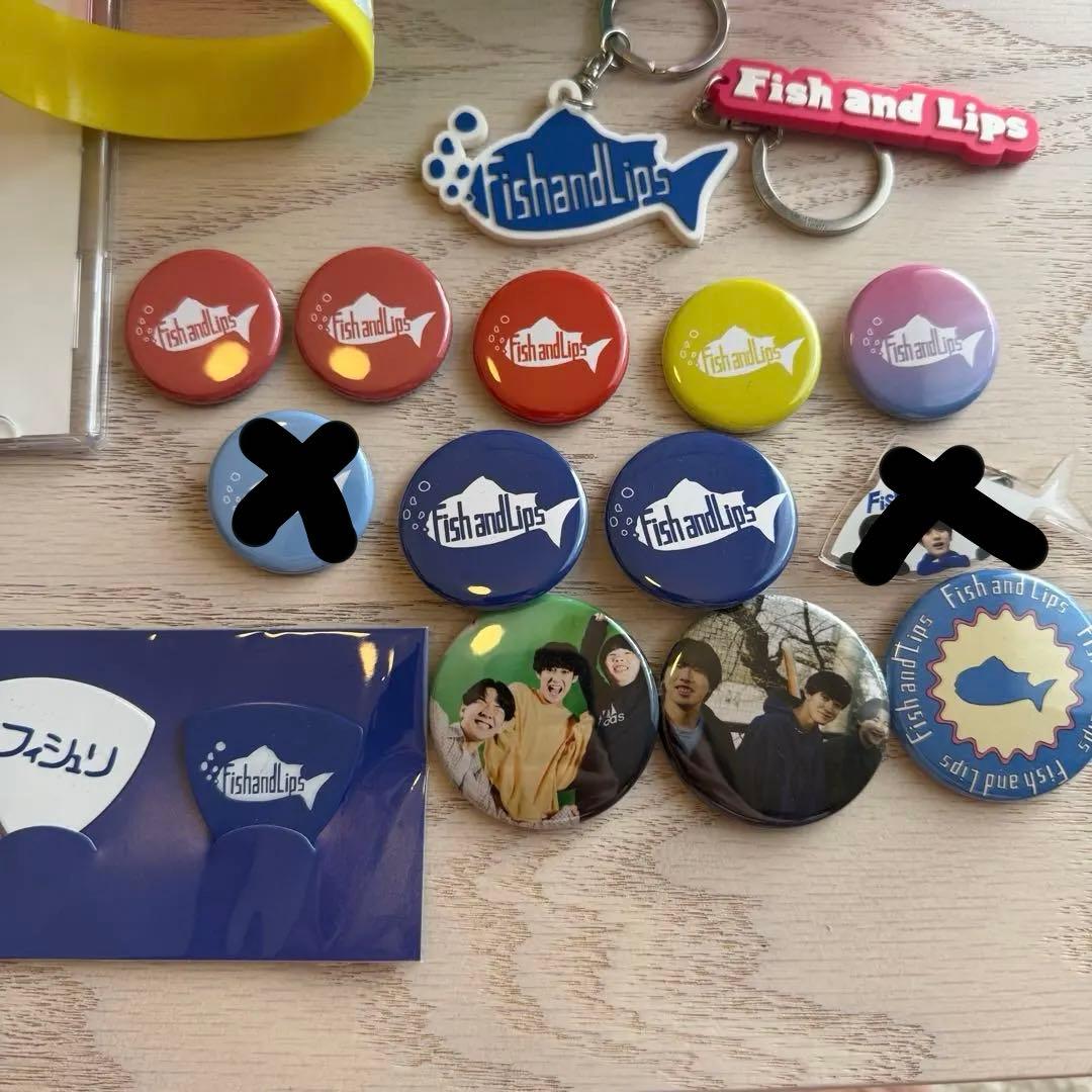 Fish and Lips グッズ
