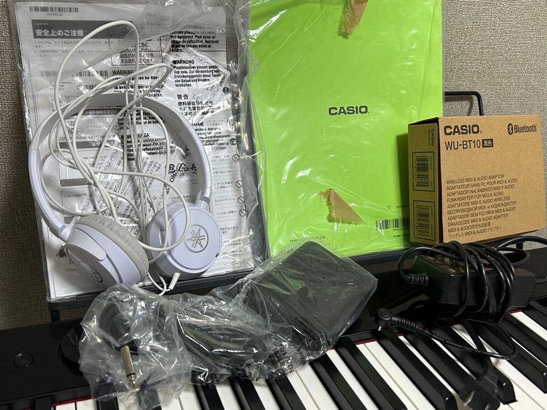 CASIO PX-S1100 電子ピアノ スタンド ヘッドホン ペダル 2023