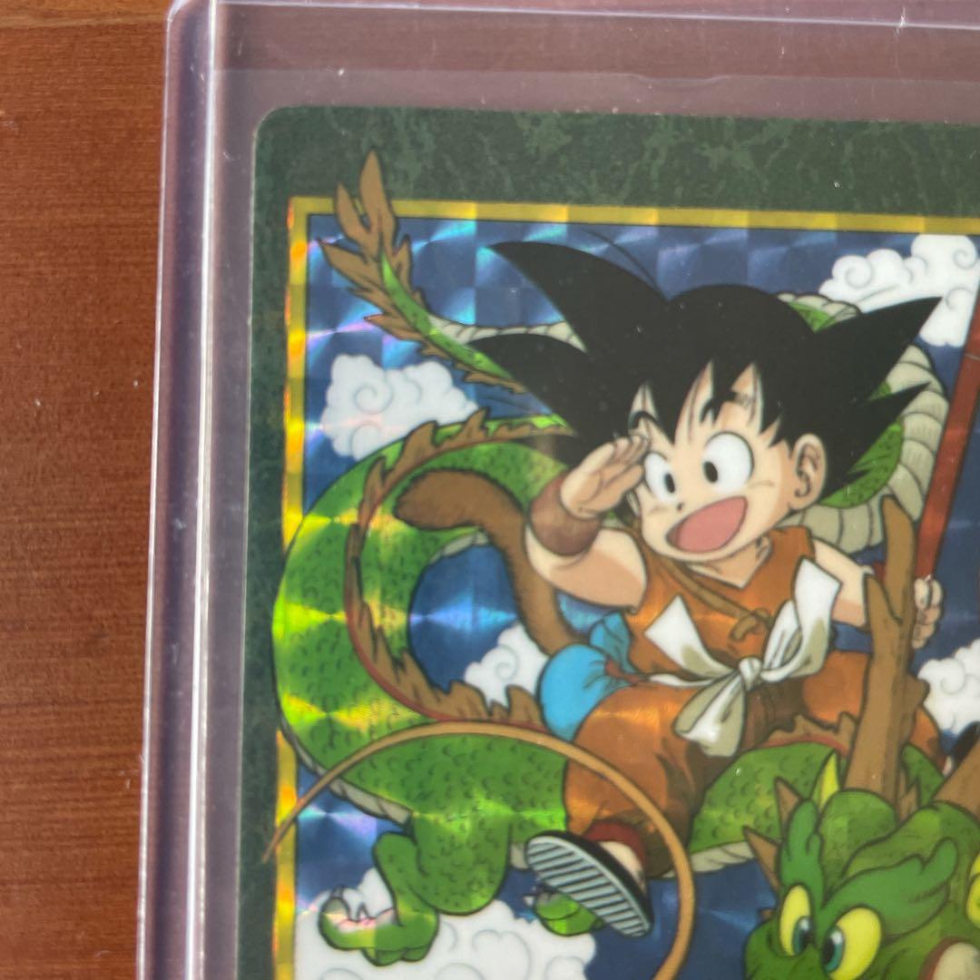 ドラゴンボールカードダス　ビジュアルアドベンチャー　85 神龍に乗って