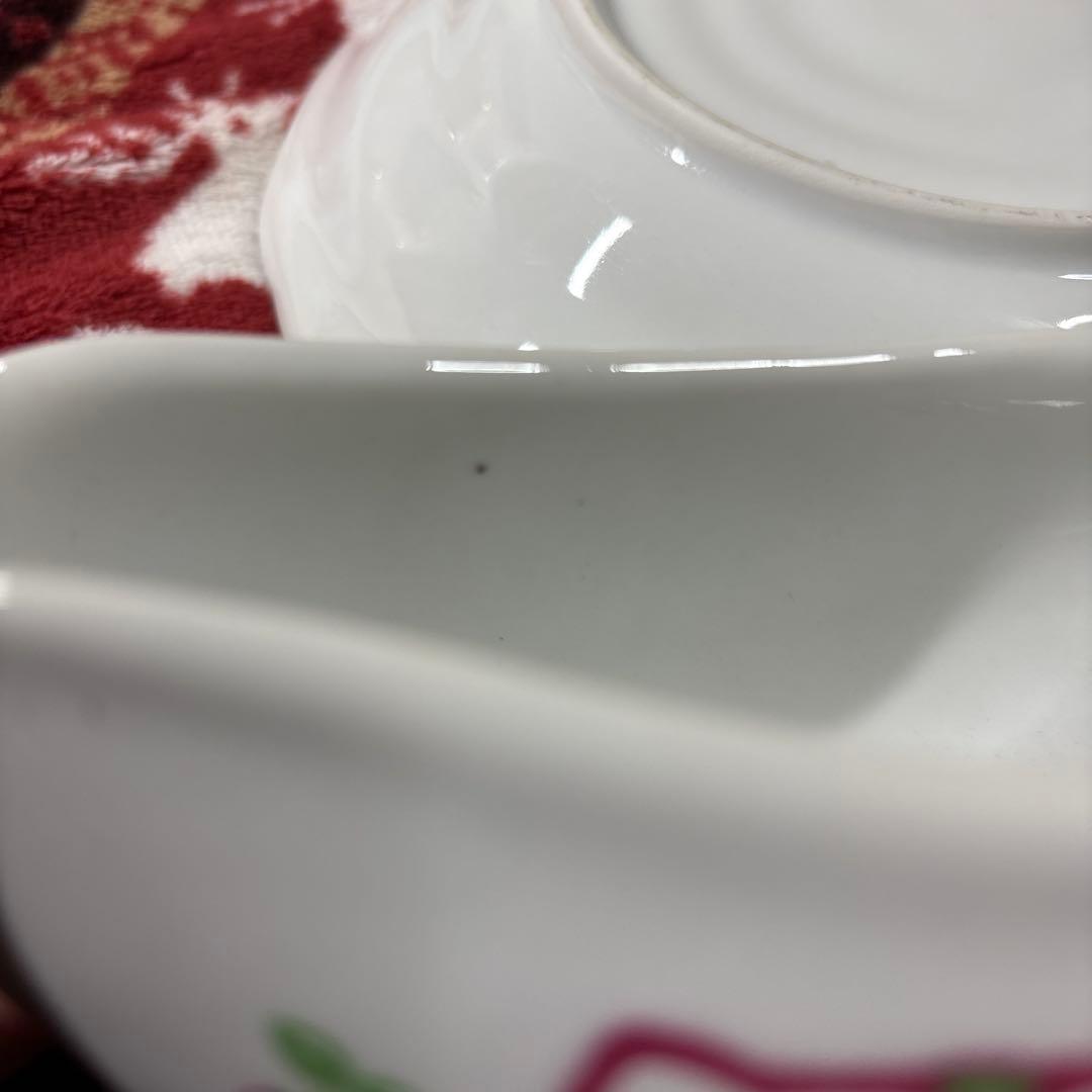 当時物　サンリオ　ハローキティ カレー　食器セット