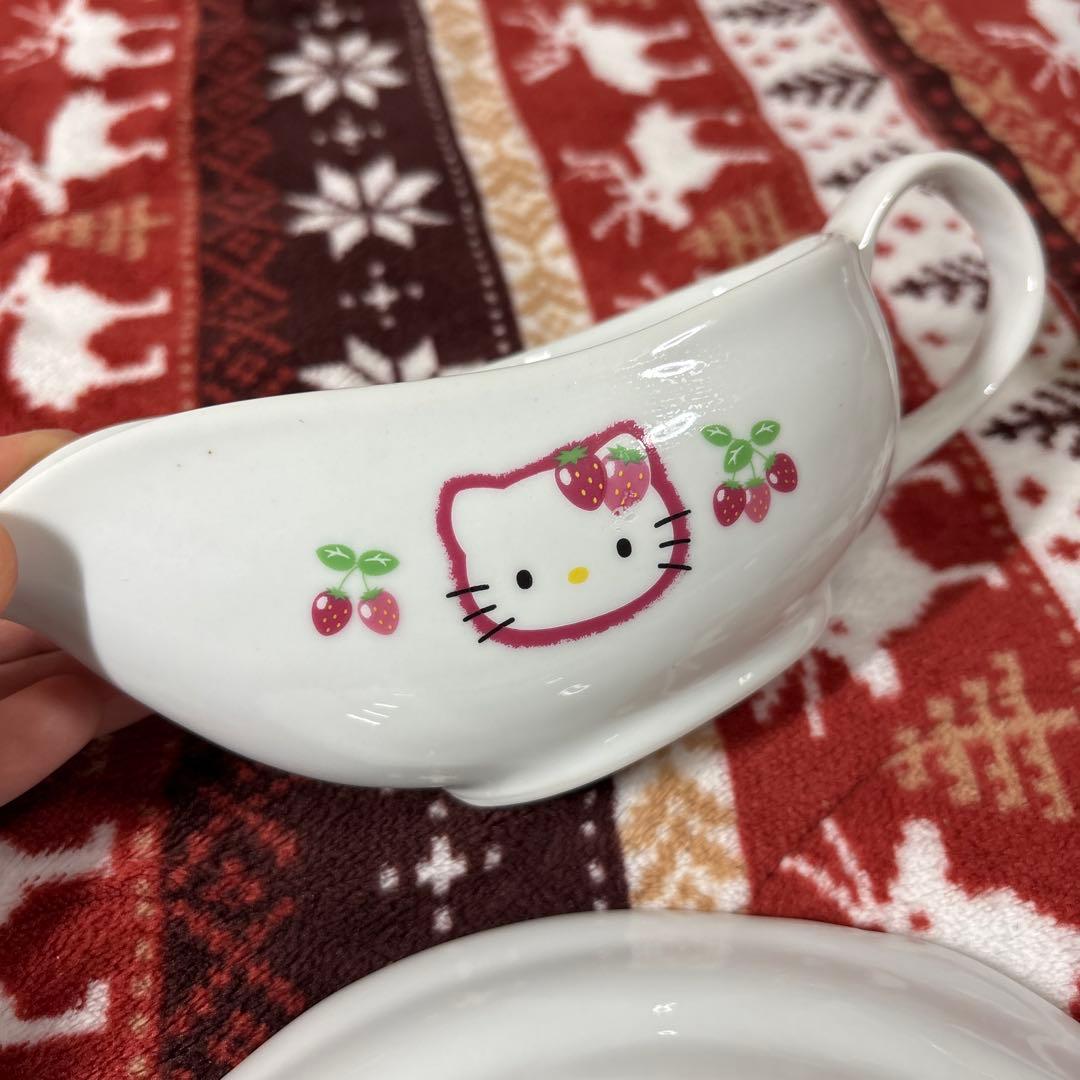 当時物　サンリオ　ハローキティ カレー　食器セット