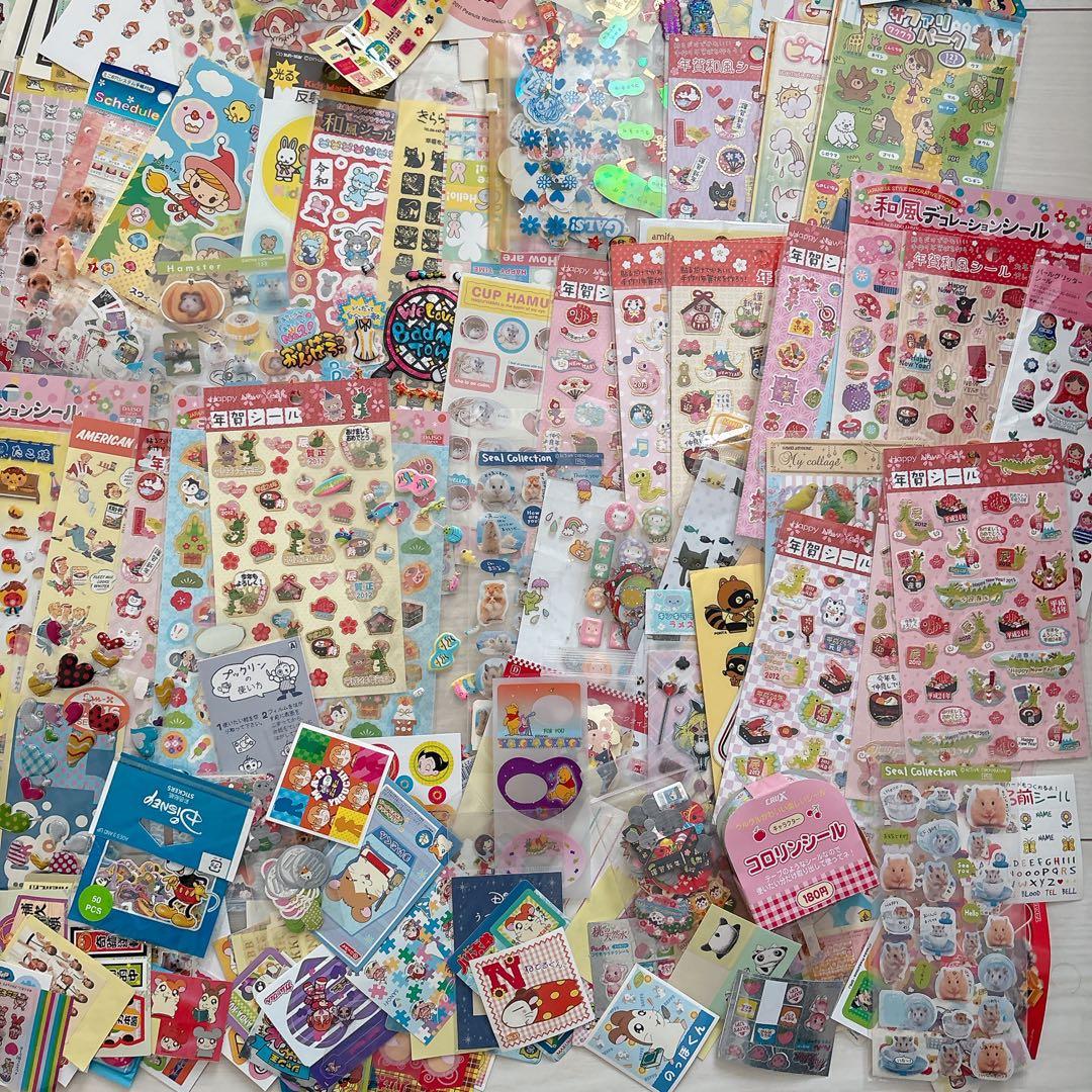 【まとめ売り】平成レトロ♡キャラクターシール　当時物