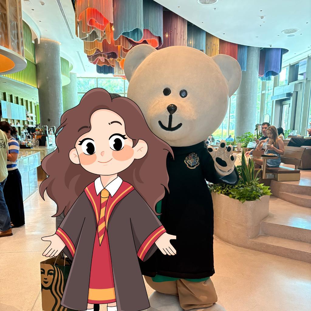 4種セット スターバックス ハリーポッター ベアリスタ タイ限定 スタバ 特典付