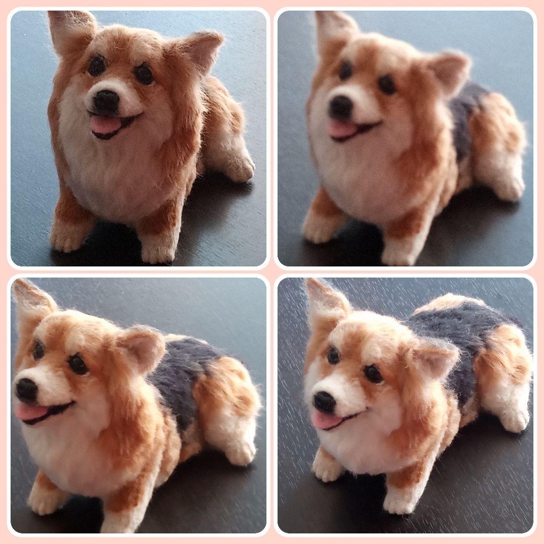 愛犬の羊毛フェルトオーダー制作・わんちゃん