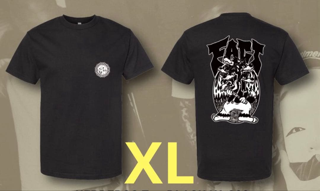 FACT Kerberos Tシャツ XLサイズ ブラック未開封