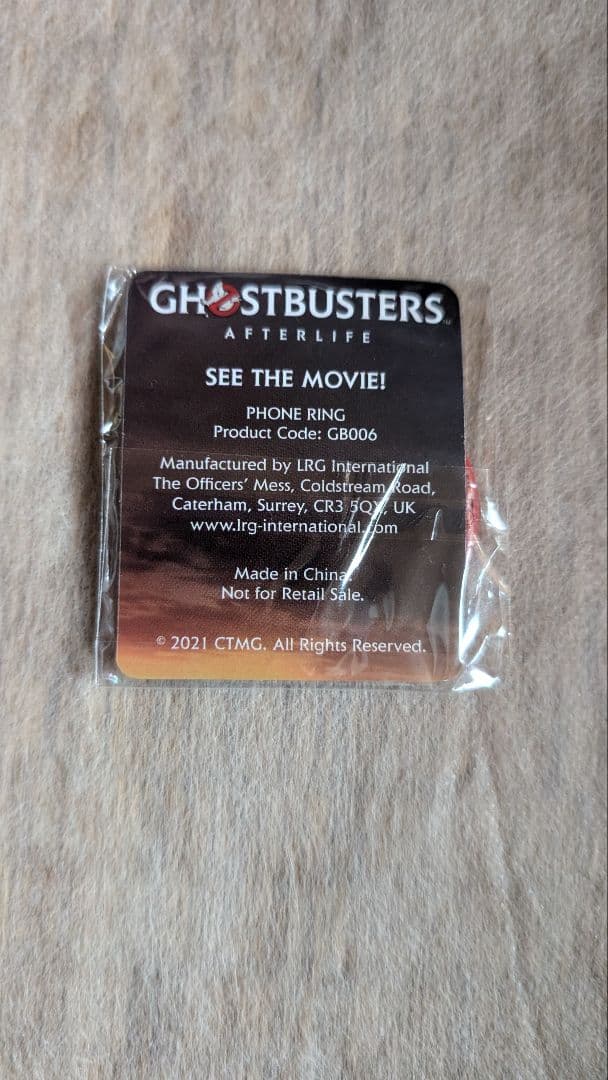 【全て新品未使用未開封品】映画　ゴーストバスターズ トートバッグなど4点セット