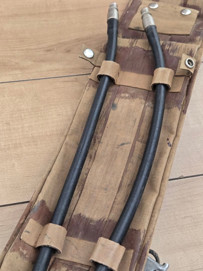 実物　W.W.2 USN ノルマンディー上陸部隊 救命チューブ　1944