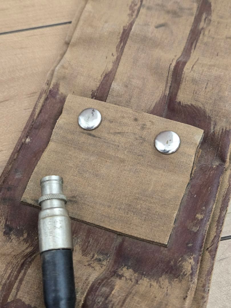 実物　W.W.2 USN ノルマンディー上陸部隊 救命チューブ　1944