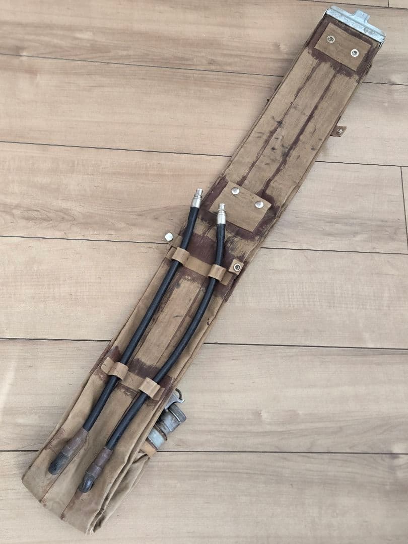 実物　W.W.2 USN ノルマンディー上陸部隊 救命チューブ　1944