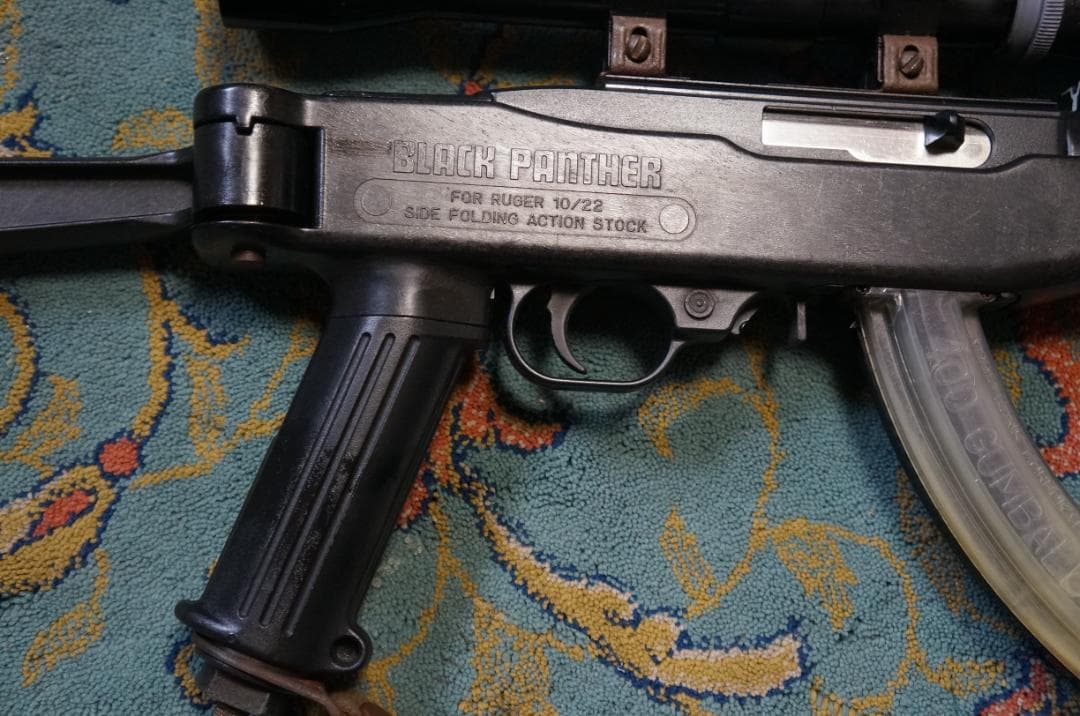 MGC Ruger10/22 ブラックパンサー　スコープ付　ガスガン 現状品