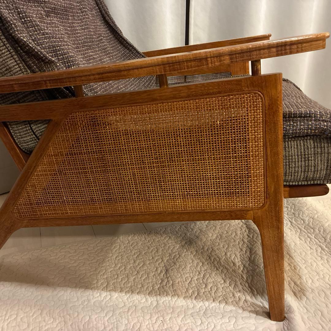 アクメファニチャーWICKER LOUNGE CHAIRラウンジチェア替カバー付