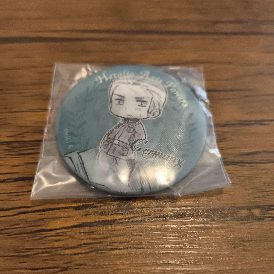 ヘタリア　チェンジング缶バッジ　ドイツ　愉快な仲間たちだよっ！