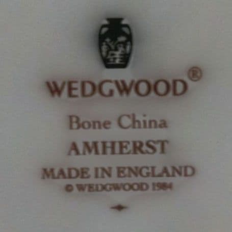 【廃盤・未使用】ウェッジウッド 黒壺 プレート 色違い ４色 各１枚