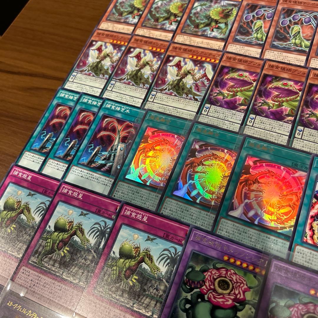 捕食植物デッキパーツ　105枚