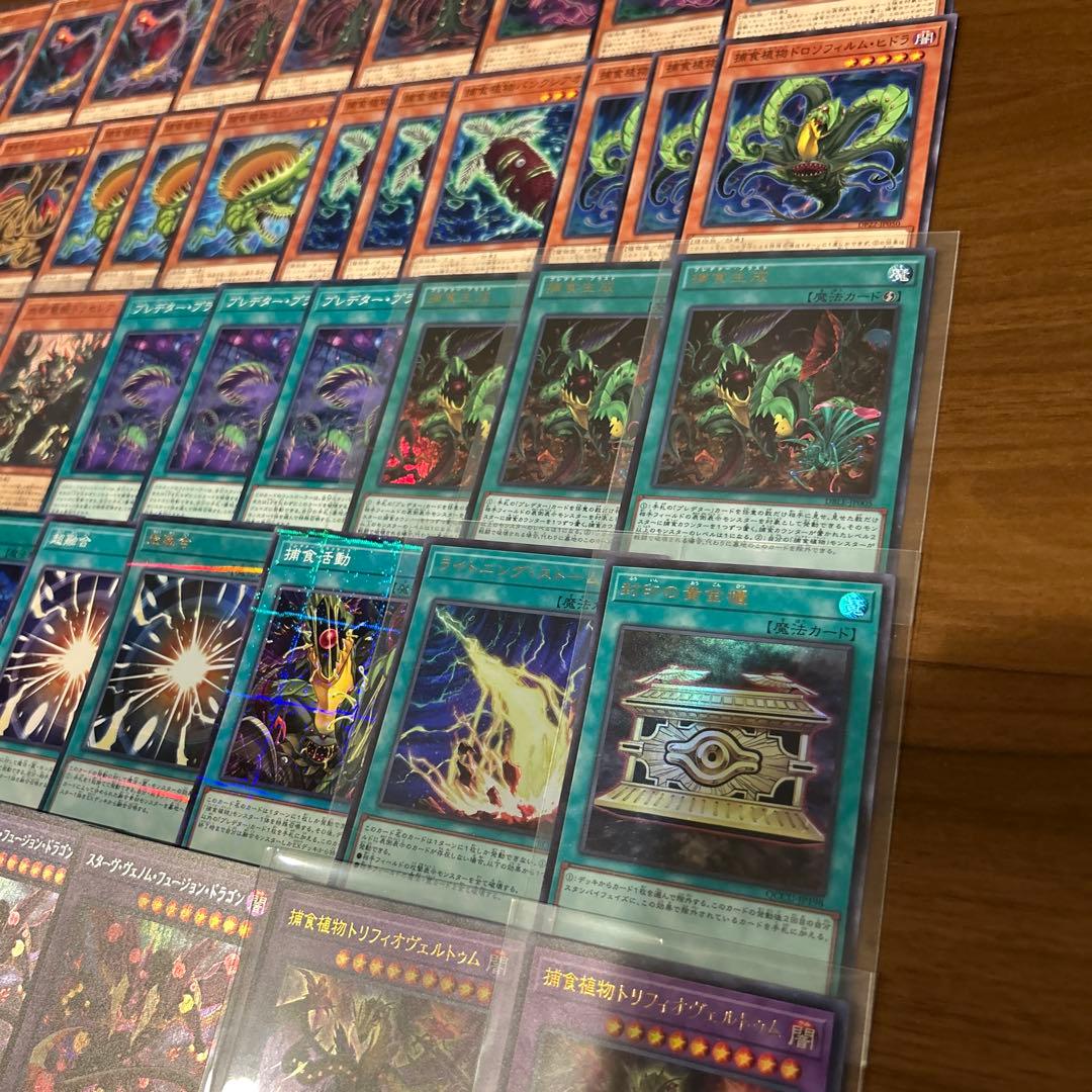 捕食植物デッキパーツ　105枚