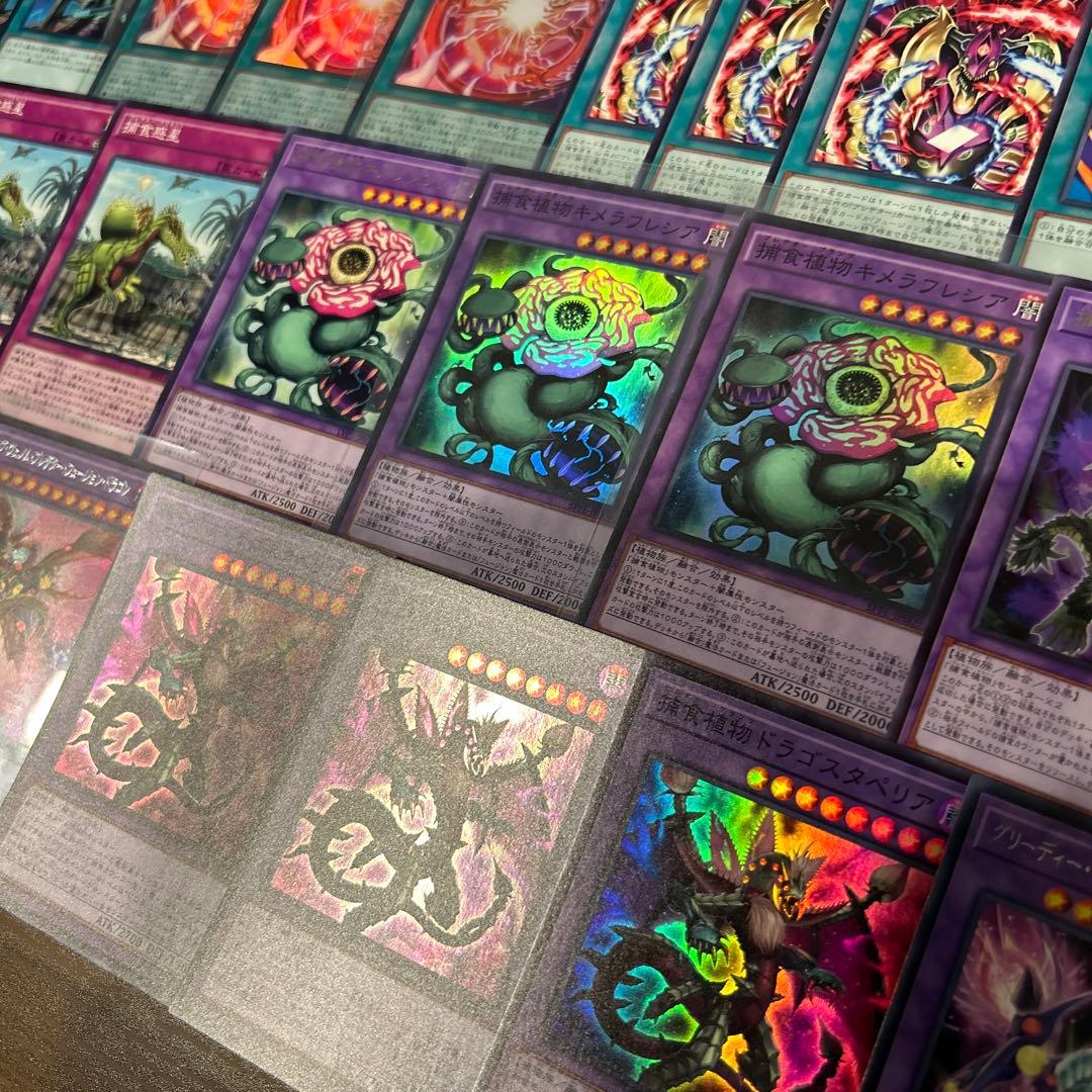 捕食植物デッキパーツ　105枚