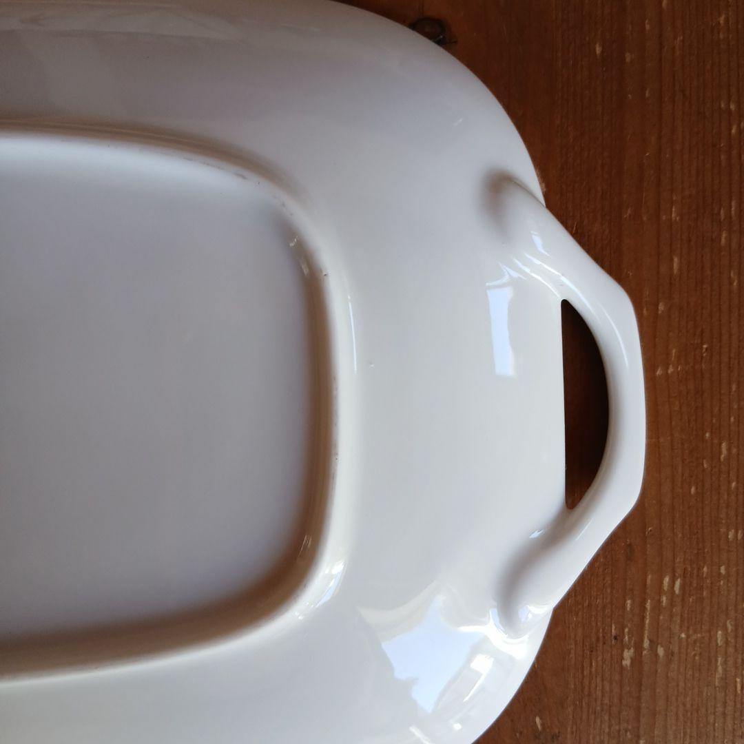 【美品】香蘭社 蘭 金彩 耳付大皿2枚セット（36cm特大長皿＆24cm深鉢）