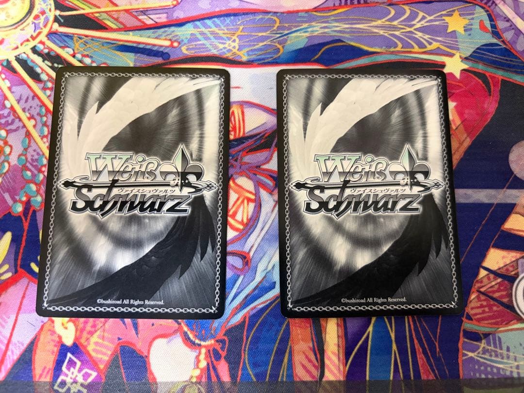 ヴァイスシュヴァルツ　ミステリアスな少女　イリヤスフィール　SP サイン　2枚