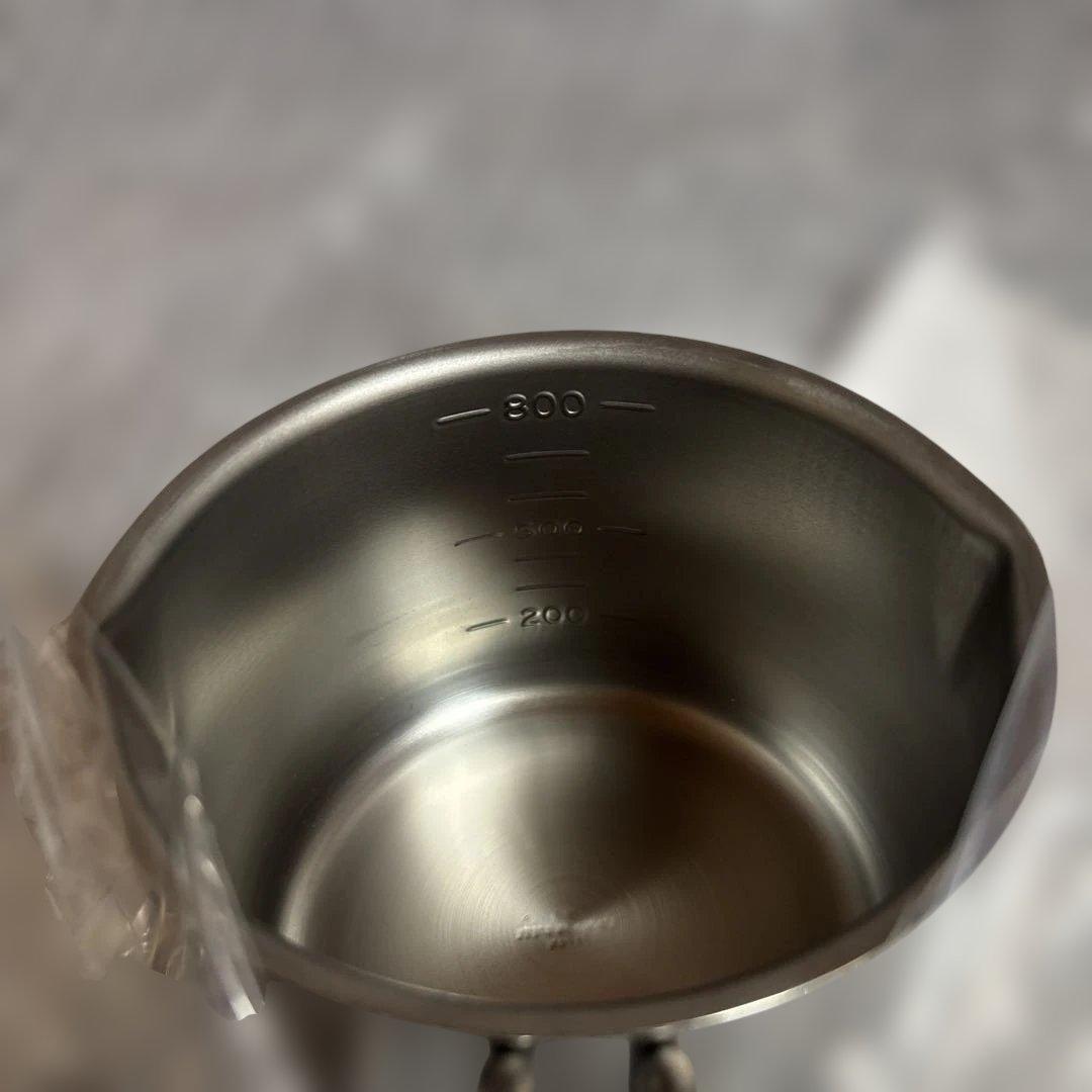 燕三条　ミルクパン蓋付き♡ステンレス製手付きボール800㎖•1000㎖3点セット