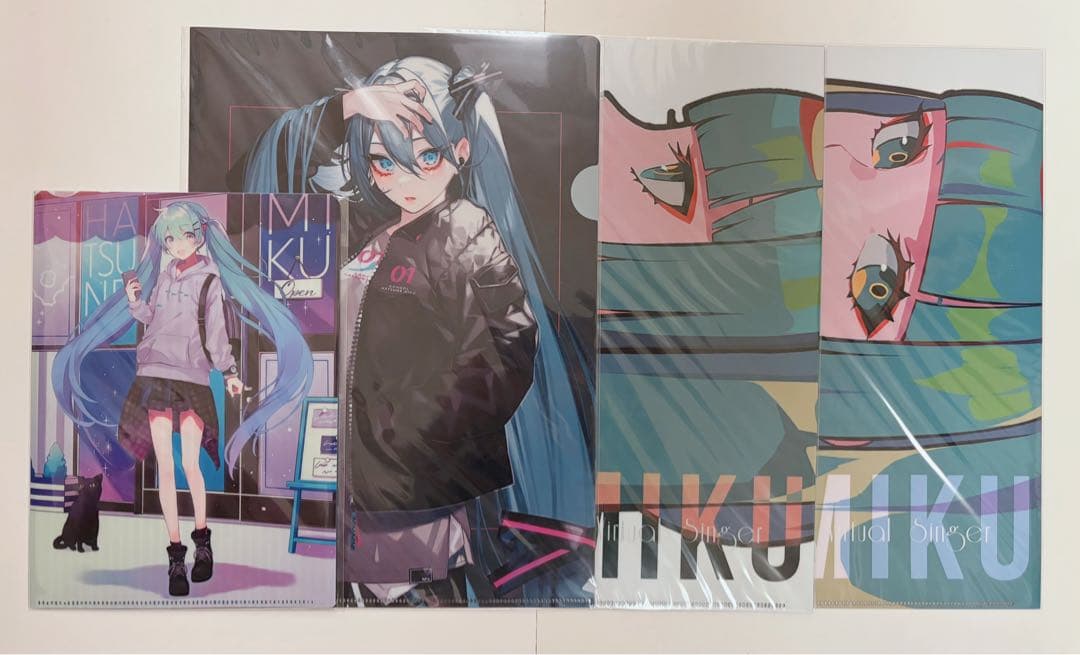 初音ミク クリアファイル セット まとめ売り 雪ミク 桜ミク Rella 赤倉