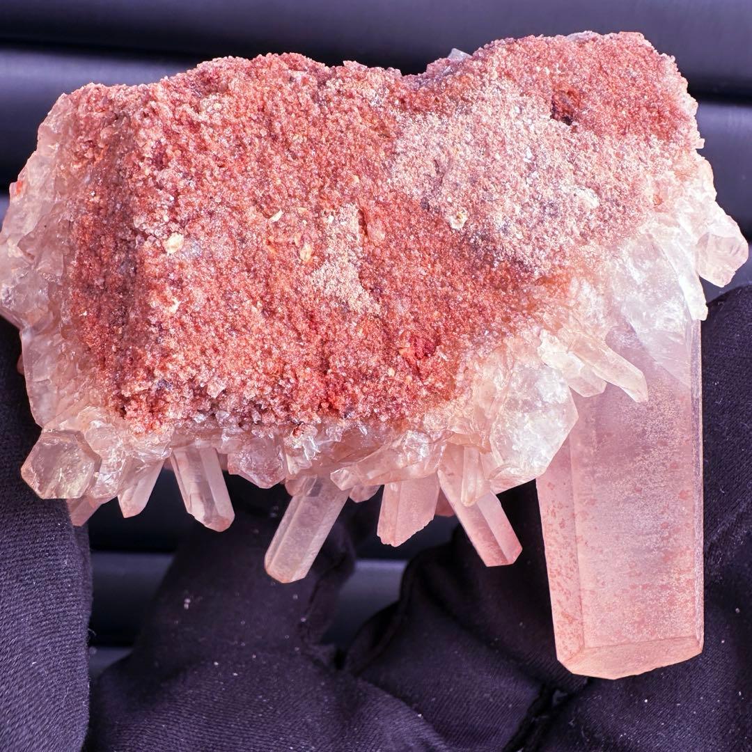 爆レア❗️浄化❗️超綺麗♡超強いパワー ピンク ヒマラヤ クラスター天然石A1575