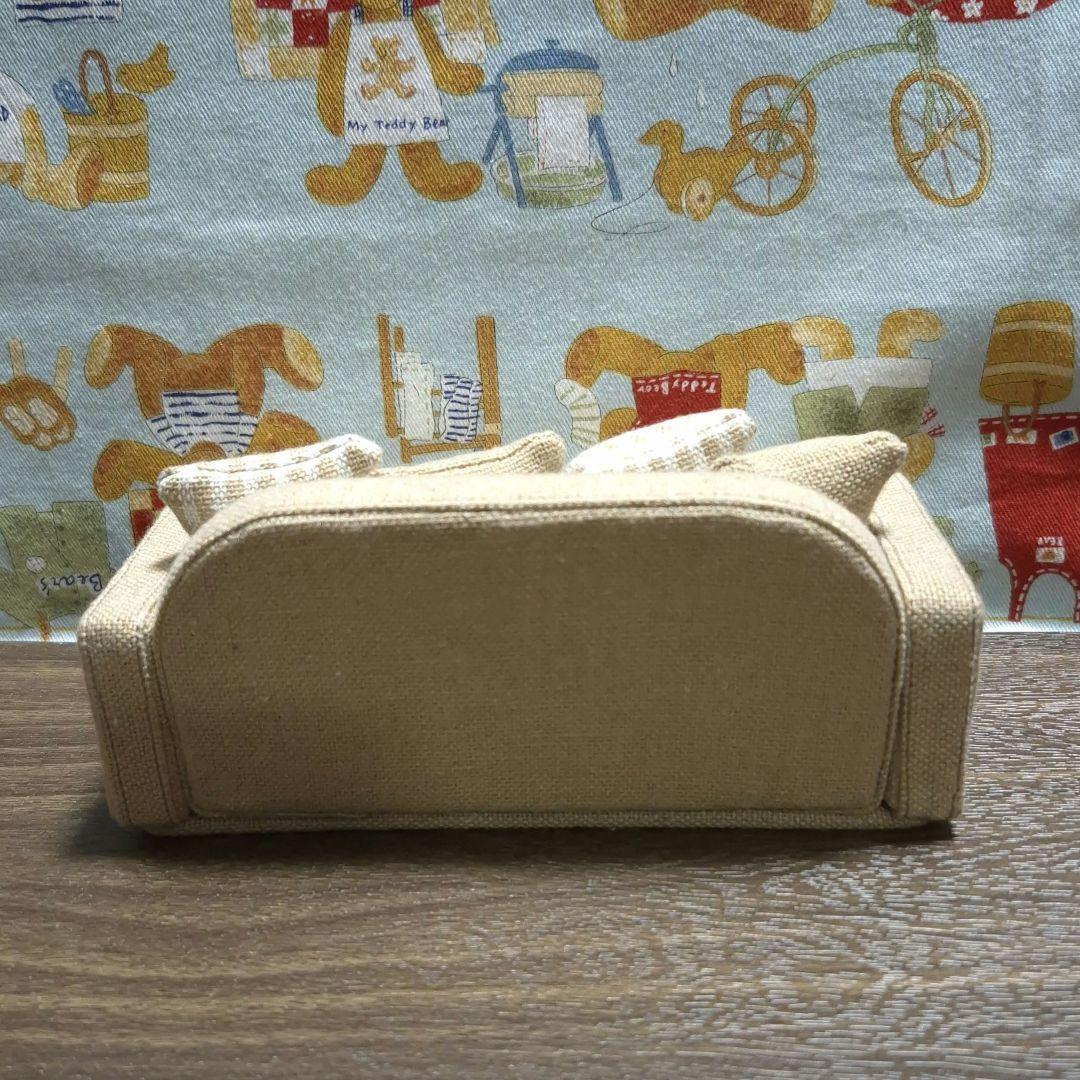 111　オビツ11・ねんどろいどどーる用　ソファAベージュ