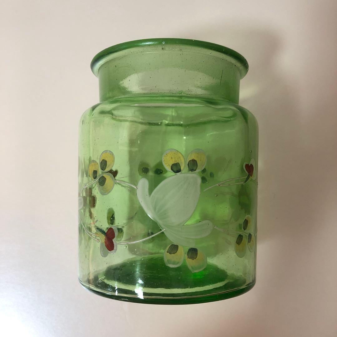 ガラス製キャンディーボット　ドイツ HERM HEYE工房 HAMBURG