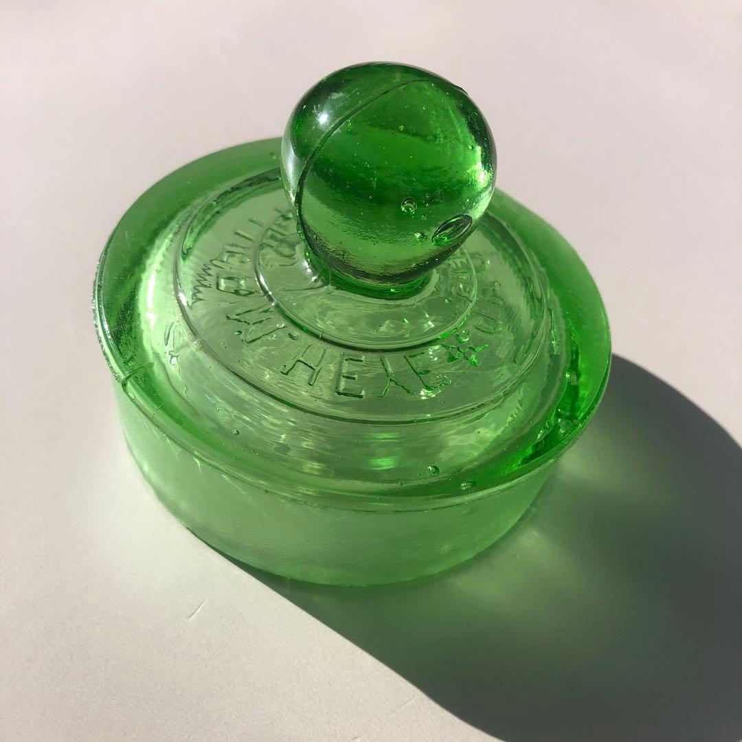 ガラス製キャンディーボット　ドイツ HERM HEYE工房 HAMBURG