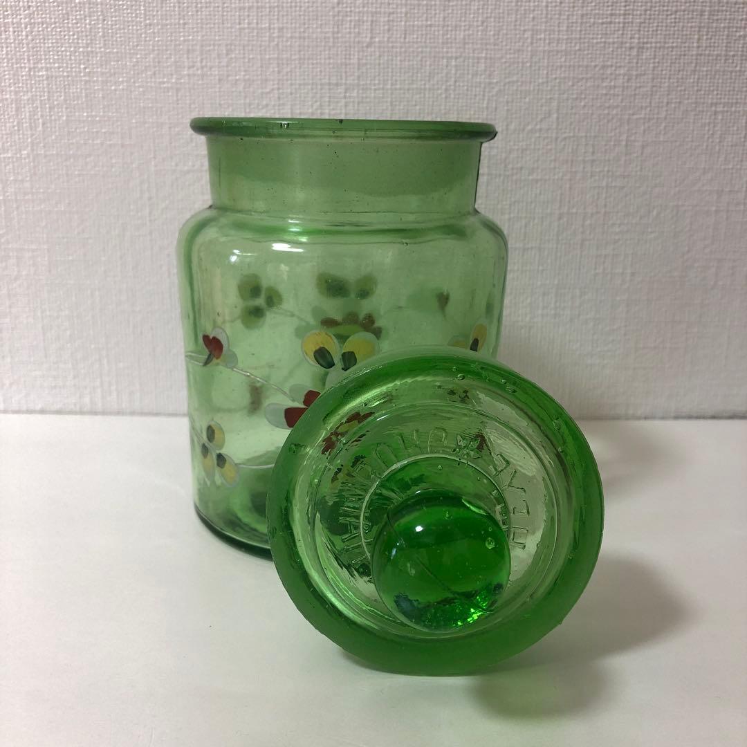 ガラス製キャンディーボット　ドイツ HERM HEYE工房 HAMBURG
