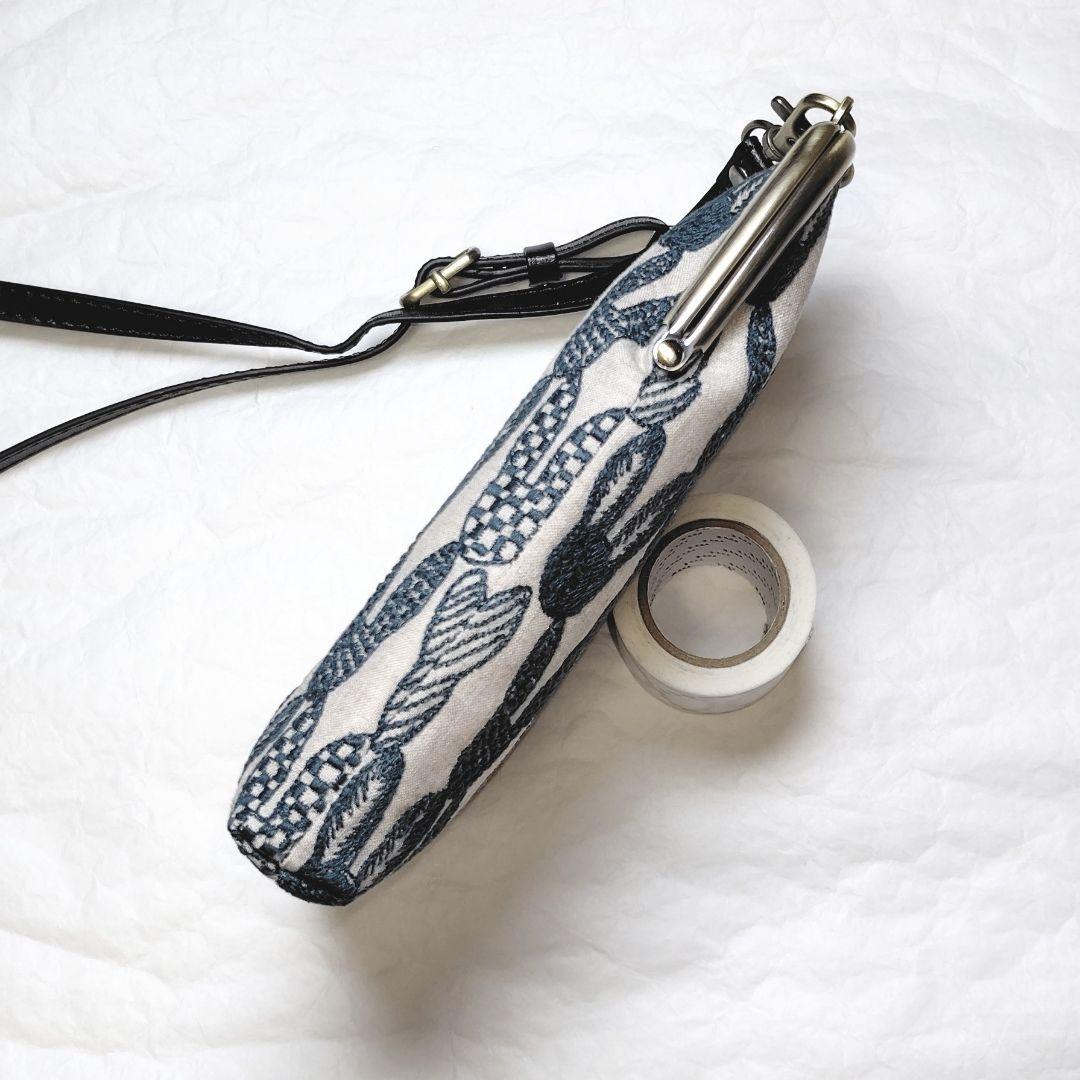 【専用】ミナペルホネン　ハンドメイド　がま口スマホポーチ / カードケース