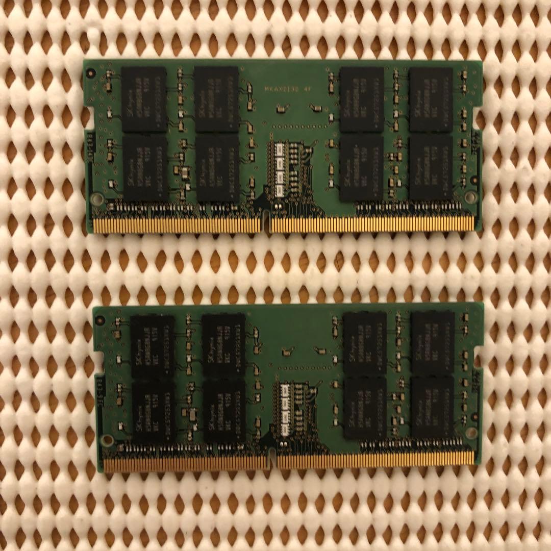 値下SK Hynix SODIMM メモリ DDR4 32GB (16GBx2)