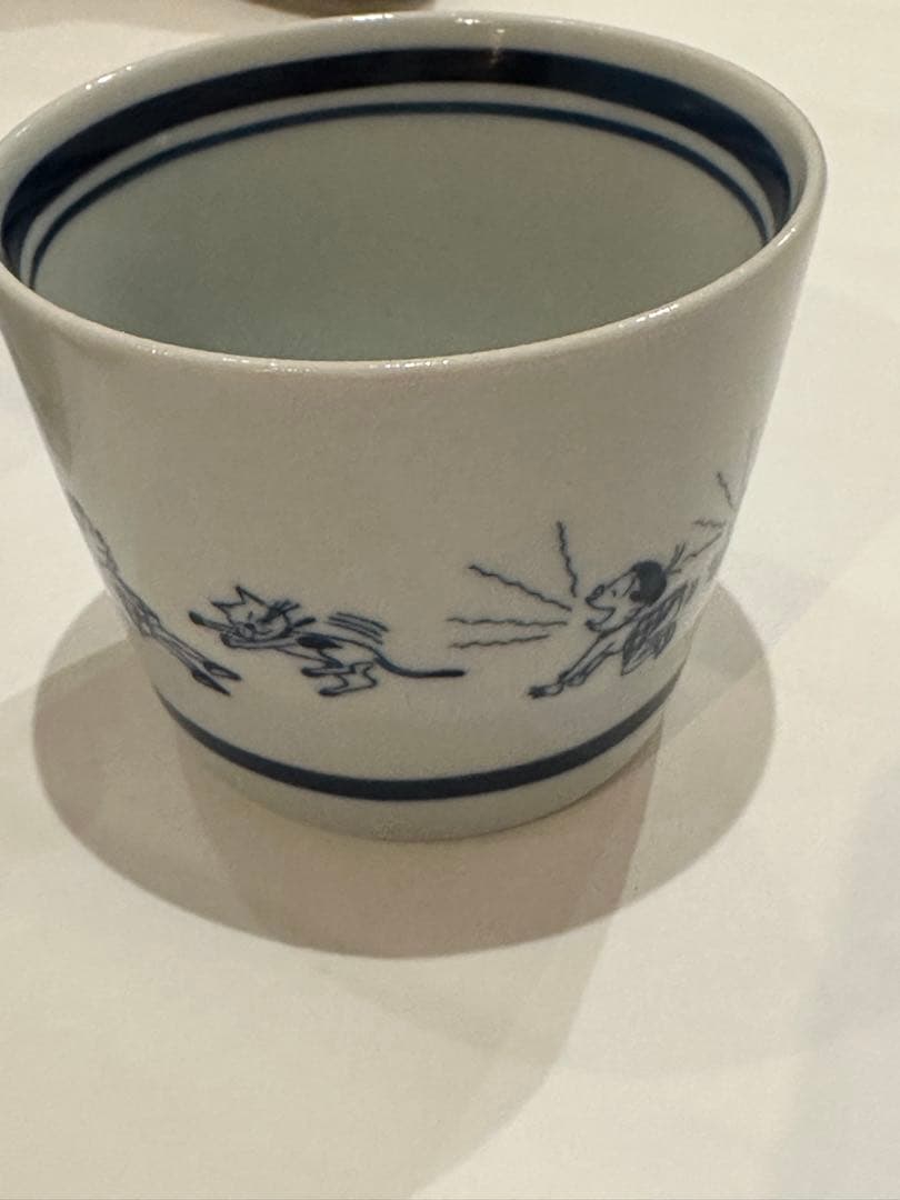 新品未使用　サザエさん　そばちょこ　湯呑み　蕎麦猪口　3セット　皿　陶器
