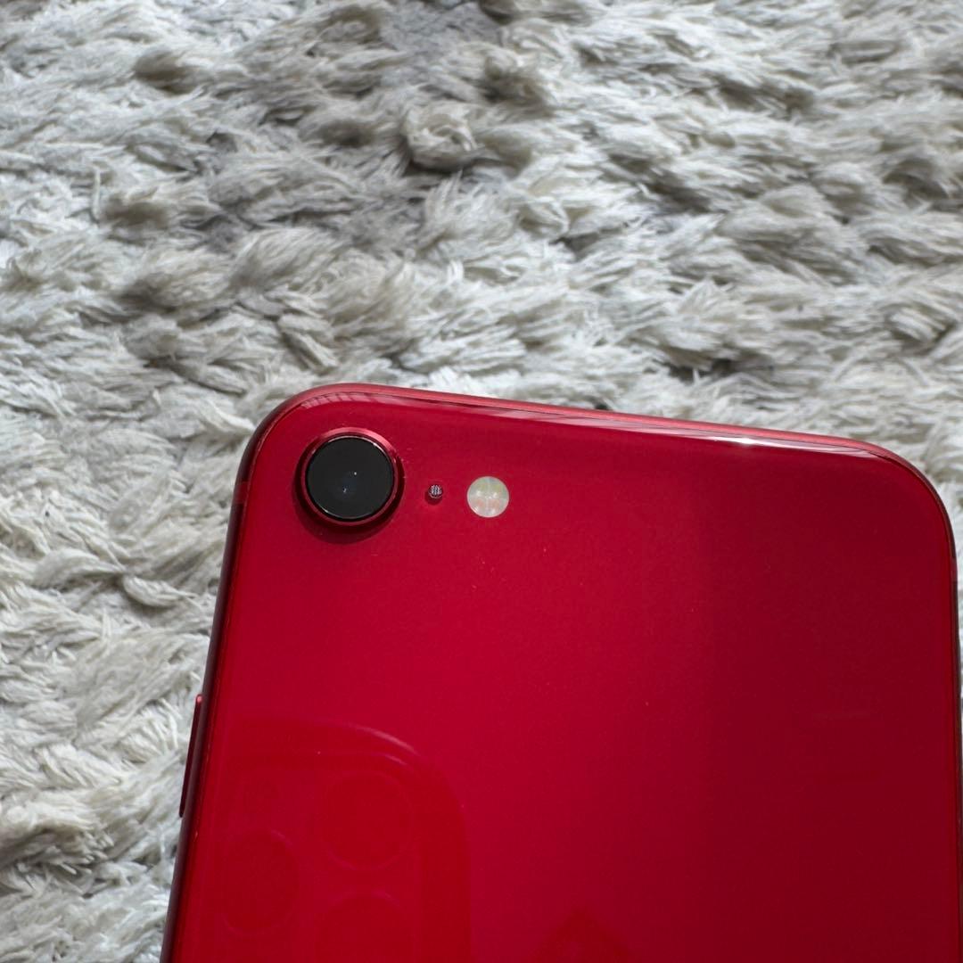 【u72dbze8】iPhoneSE 第2 64GB レッド SIMフリー